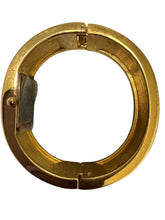 Load image into Gallery viewer, Kenneth Jay Lane KJL Tank Watch Women 20mm Gold Tone Pave Cuff - Finely Find It Vintage!