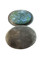 Load image into Gallery viewer, 1950’s Sterling trinket/pill / snuff/ stash container - Finely Find It Vintage!