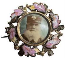 Load image into Gallery viewer, Antique Victorian Mourning Estate Brooch - Finely Find It Vintage!