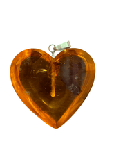 Load image into Gallery viewer, Amber pendant with 14 kt Bail - Finely Find It Vintage!
