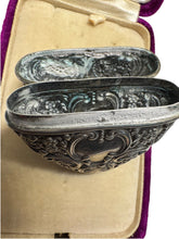 Load image into Gallery viewer, Antique Victorian sterling heart locket - Finely Find It Vintage!