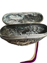 Load image into Gallery viewer, Antique Victorian sterling heart locket - Finely Find It Vintage!