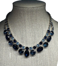 Load image into Gallery viewer, Vintage Glass Prong Set Rhinestone Necklace - Finely Find It Vintage!