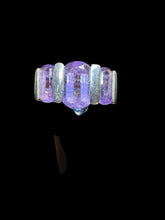 Load image into Gallery viewer, Amethyst Sterling Ring - Finely Find It Vintage!