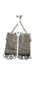 Antique steel bead Purse - Finely Find It Vintage!