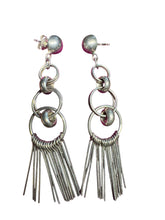 Load image into Gallery viewer, Vintage Sterling statement earrings - Finely Find It Vintage!