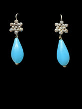 Load image into Gallery viewer, Antique Steel Bead Cluster Earrings - Finely Find It Vintage!