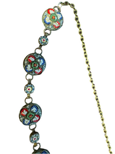 vintage Italian micro mosaic necklace