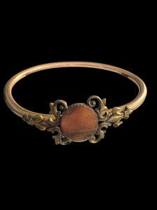 Gold Filled Victorian Bangle - Finely Find It Vintage!