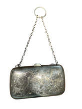 Load image into Gallery viewer, Antique Sterling Silver Chatelaine Coin Purse - Finely Find It Vintage!