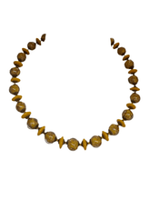 Load image into Gallery viewer, Art Deco Glass Foil Bead Necklace - Finely Find It Vintage!