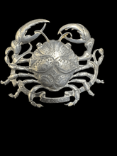 Load image into Gallery viewer, Cini Sterling Silver Cancer Zodiac Brooch - Crab Design - Finely Find It Vintage!