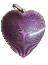 Load image into Gallery viewer, Vintage Sterling Enamel Heart