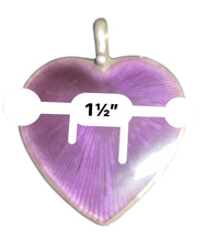 Load image into Gallery viewer, Vintage Sterling Enamel Heart