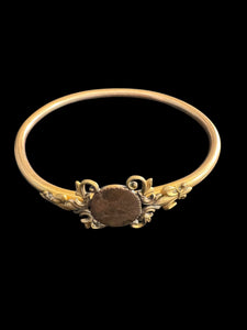 Gold Filled Victorian Bangle - Finely Find It Vintage!