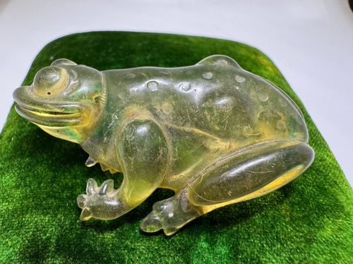 Antique Lucite Frog - Finely Find It Vintage!