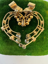 Load image into Gallery viewer, Vintage M and S Gold filled brooch - Finely Find It Vintage!