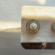 Load image into Gallery viewer, Vintage Christian Dior Earrings on original card