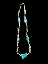 Load image into Gallery viewer, Art Deco Egyptian Revival Necklace - Finely Find It Vintage!