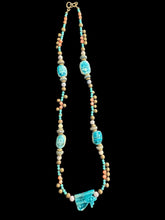 Load image into Gallery viewer, Art Deco Egyptian Revival Necklace - Finely Find It Vintage!