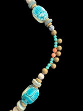 Load image into Gallery viewer, Art Deco Egyptian Revival Necklace - Finely Find It Vintage!