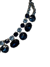 Load image into Gallery viewer, Vintage Glass Prong Set Rhinestone Necklace - Finely Find It Vintage!