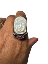 Load image into Gallery viewer, Sterling Silver Goddess Sagen Ring - Finely Find It Vintage!