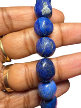 Load image into Gallery viewer, Natural Lapis Stretch Bracelet - Finely Find It Vintage!