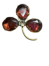 Load image into Gallery viewer, Antique Victorian Shamrock Pin - Finely Find It Vintage!