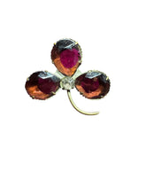 Load image into Gallery viewer, Antique Victorian Shamrock Pin - Finely Find It Vintage!