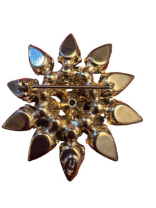 Vintage Weiss Prong set Rhinestone Brooch - Finely Find It Vintage!