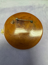 Load image into Gallery viewer, BAKELITE Sun Hat Brooch Large Art Deco 1930s - Finely Find It Vintage!