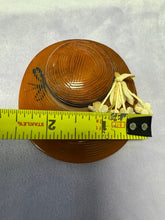 Load image into Gallery viewer, BAKELITE Sun Hat Brooch Large Art Deco 1930s - Finely Find It Vintage!